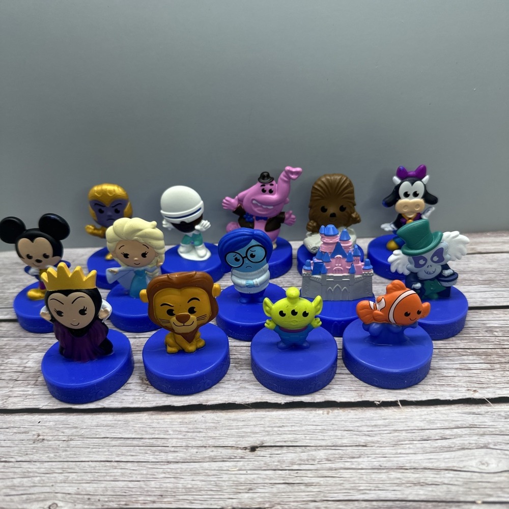 Lot of 14 -- Disneyland 70th Anniversary McDonalds Happy Meal Toys Figures 2025